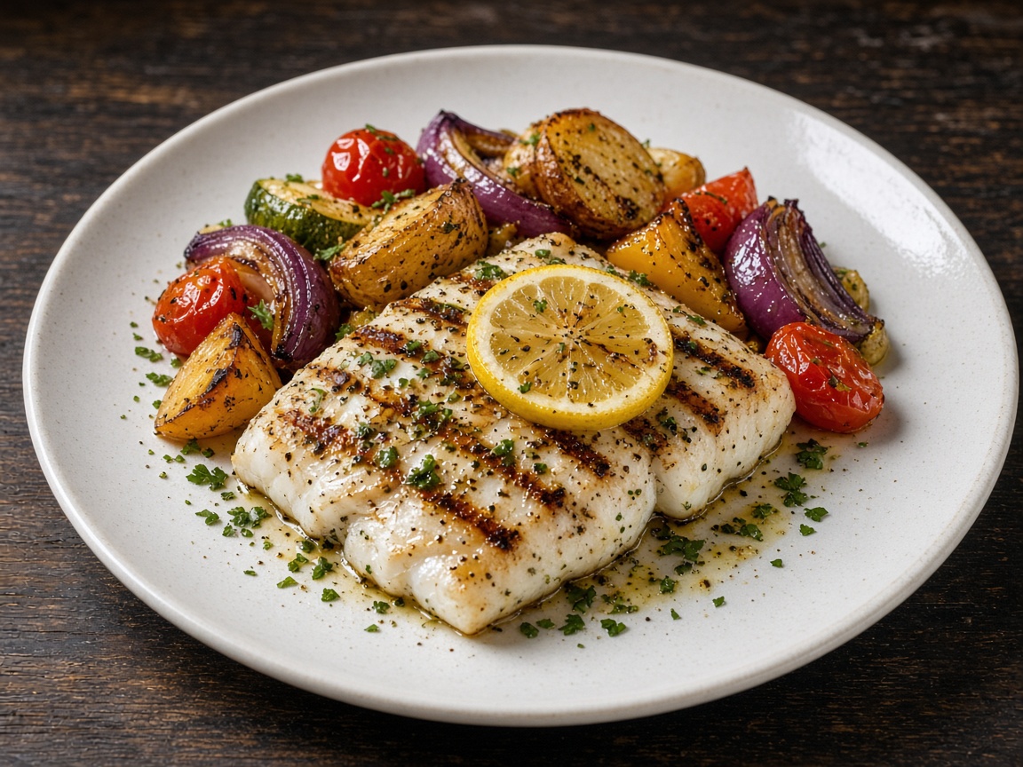 Grilled fish